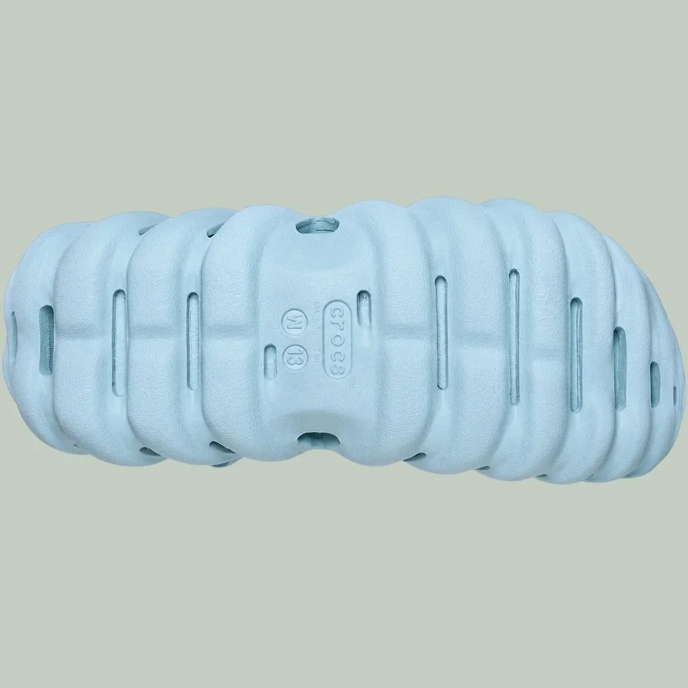 Crocs Echo Clog Light Blue Streetwear Molded Slip On  Mens Size 13 NEW